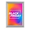 M&T Displays Opti Frame 5 in. X 7 in. Poster Size 0.55 in. Slvr Color Profile, Mitred Corner, w/out Back Support UCP145N057X2000 - alternate 5